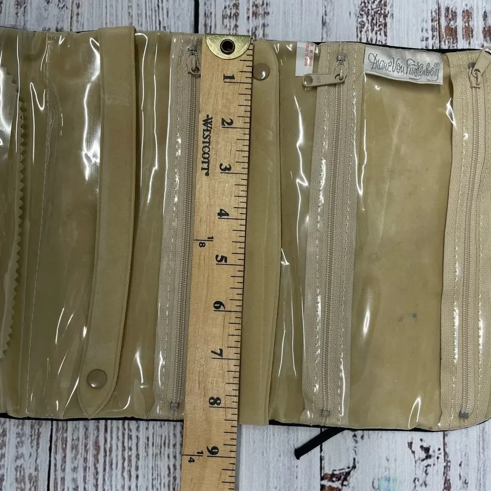Vintage Diane Von Furstenberg Travel Jewelry Organizer Floral